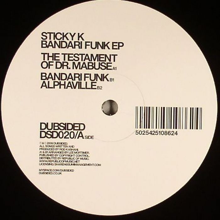 STICKY K - Bandari Funk EP