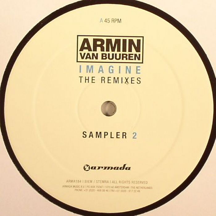 VAN BUUREN, Armin - Imagine: The Remixes Sampler 2