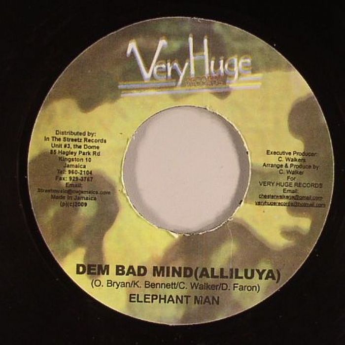 ELEPHANT MAN - Dem Bad Mind (Alliluya)