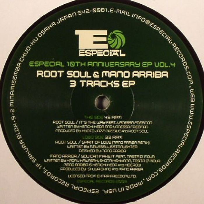 ROOT SOUL/MANO ARRIBA - Especial 10th Anniversary EP Vol 4