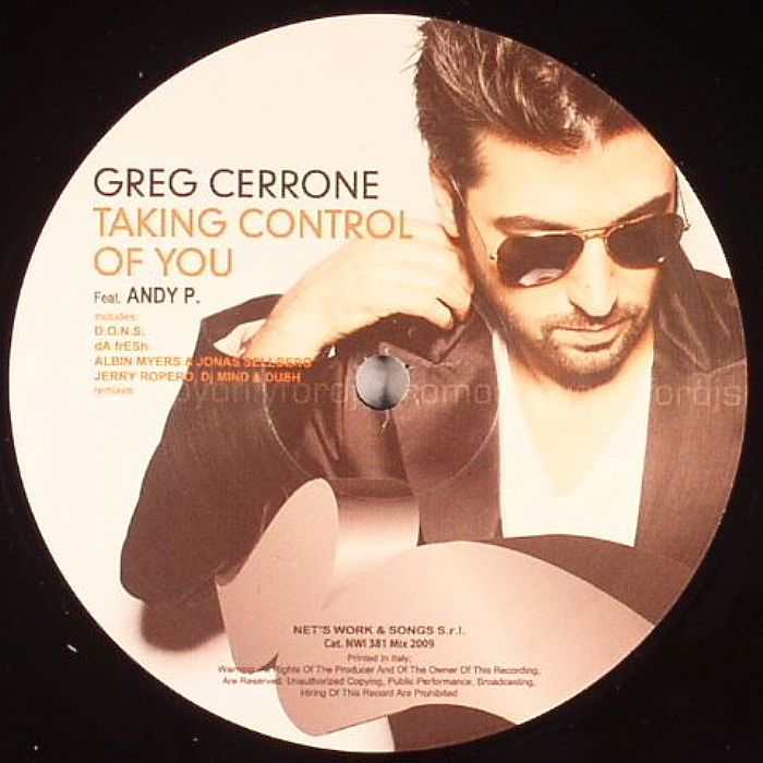 CERRONE, Greg feat ANDY P - Taking Control Of You