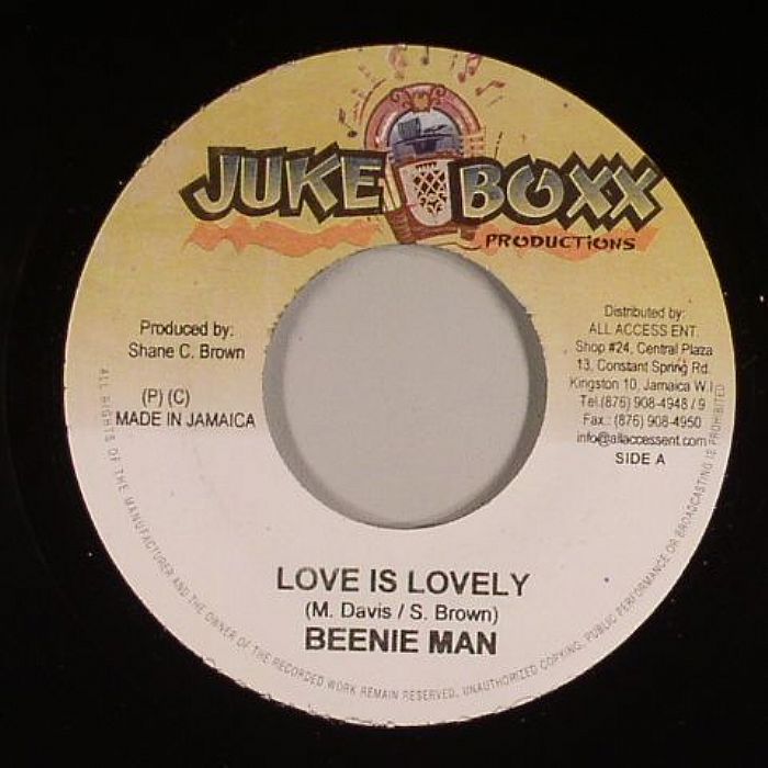 BEENIE MAN - Love Is Lovely (Dubwize Rhythm)