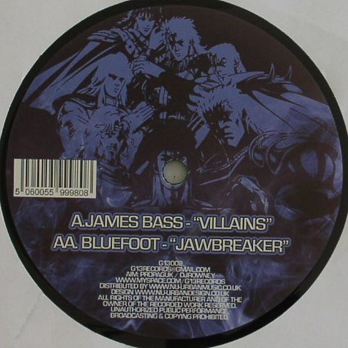 BASS, James/BLUEFOOT - Villians