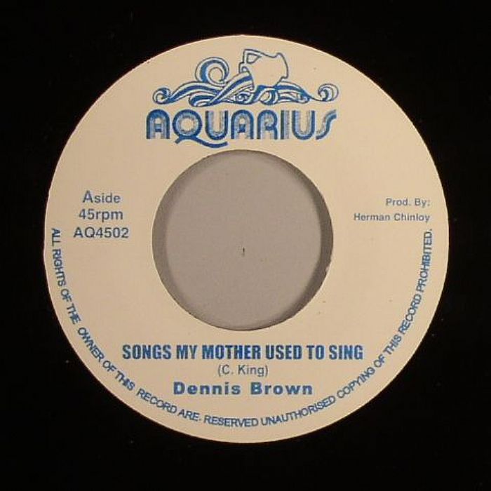 BROWN, Dennis/U ROY - Songs My Mother Used To Sing