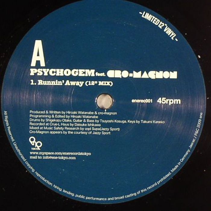 PSYCHOGEM feat CRO MAGNON - Runnin' Away
