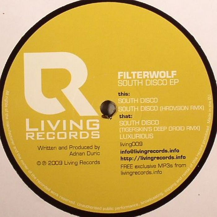 FILTERWOLF - South Disco EP