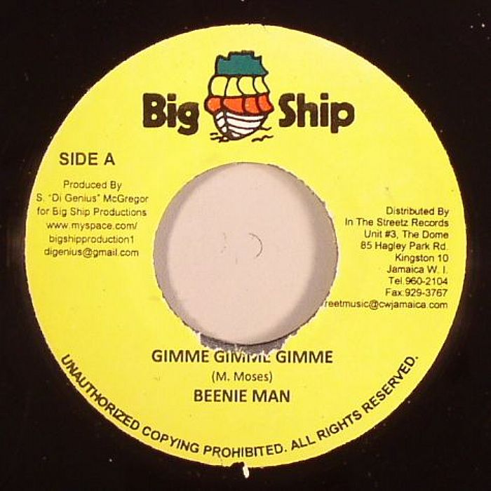 BEENIE MAN - Gimme Gimme Gimme (Riddim)