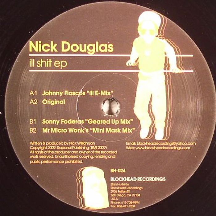 DOUGLAS, Nick - Ill Shit EP