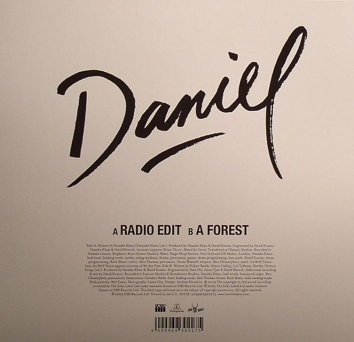 BAT FOR LASHES Daniel Vinyl at Juno Records.