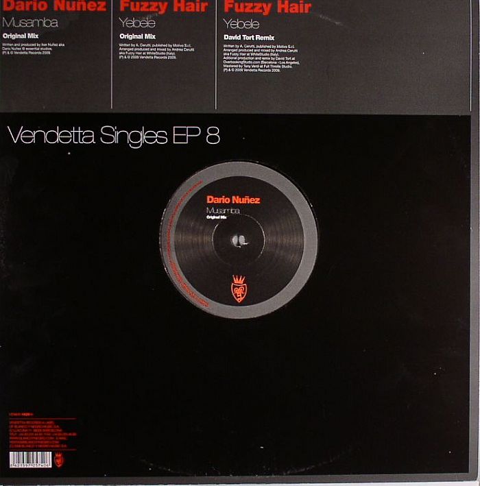 NUNEZ, Dario/FUZZY HAIR - Vendetta Singles EP 8