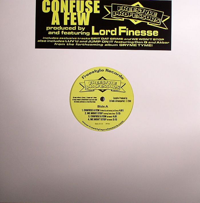 FREESTYLE PROFESSORS - Confuse A Few
