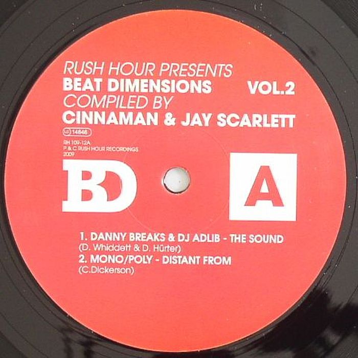 CINNAMAN/JAY SCARLETT/DANNY BREAKS/DJ ADLIB/MONO/POLY/NOSAJ THING/KENLO CRAQNUQUES/DALT WISNEY - Beat Dimensions Vol 2 EP 1