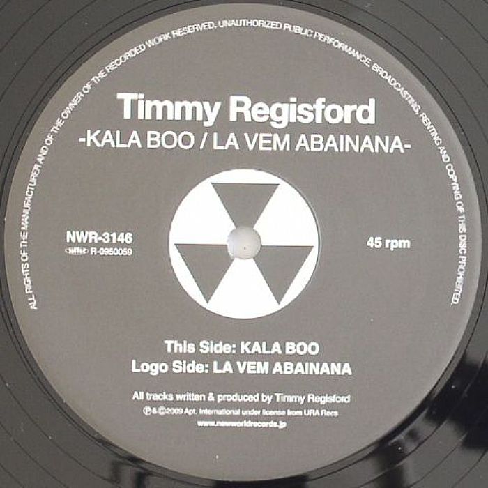REGISFORD, Timmy - Kala Boo