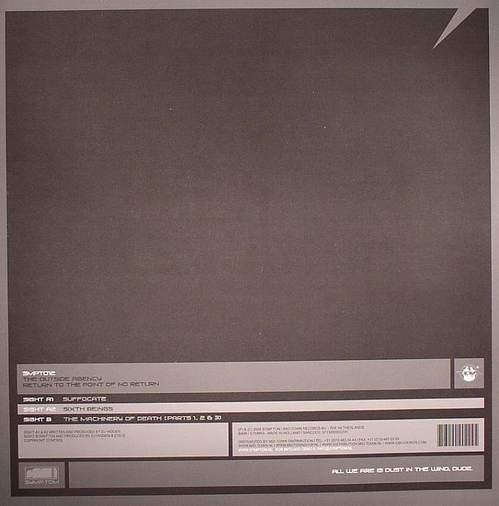 OUTSIDE AGENCY, The - Return To The Point Of No Return