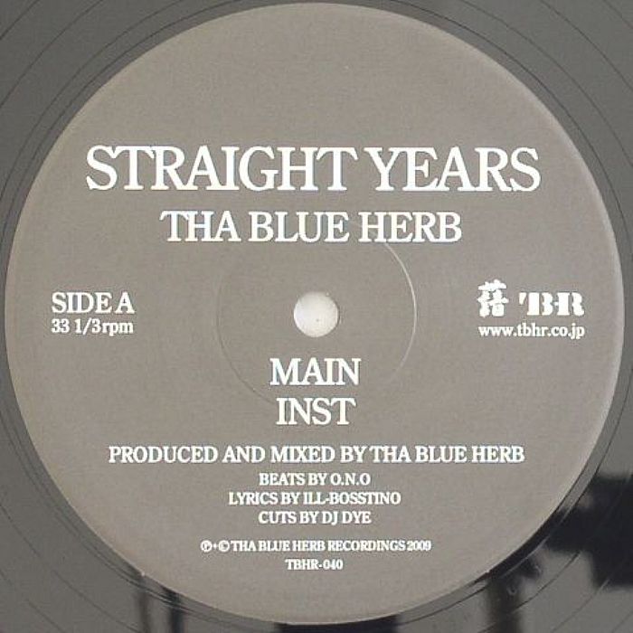 BLUE HERB, Tha/ONO - Straight Years