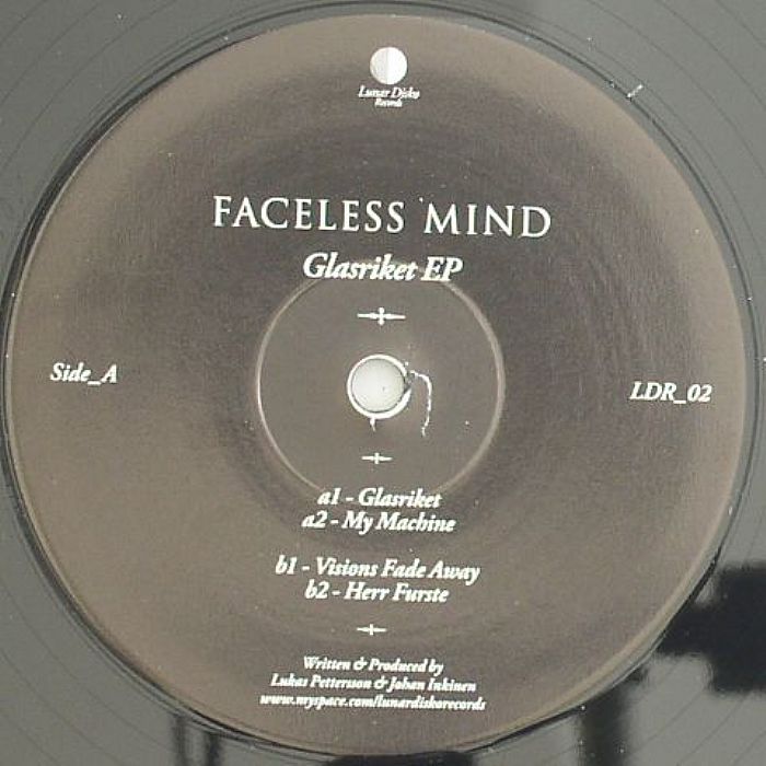 FACELESS MIND aka LUKE EARGOGGLE - Glasriket EP
