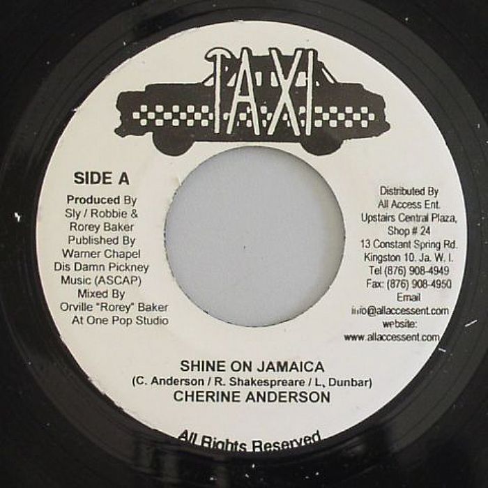 ANDERSON, Cherine - Shine On Jamaica (Solidarity Riddim)