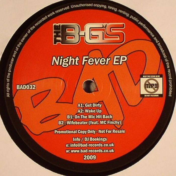 BG'S, The - Night Fever EP