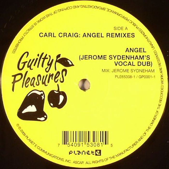 CRAIG, Carl - Angel (remixes)