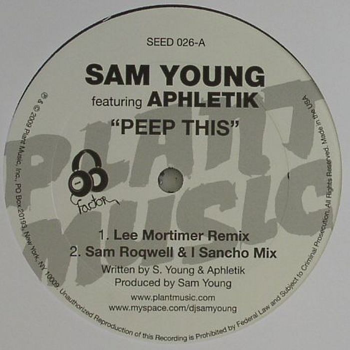 YOUNG, Sam feat APHLETIK - Peep This