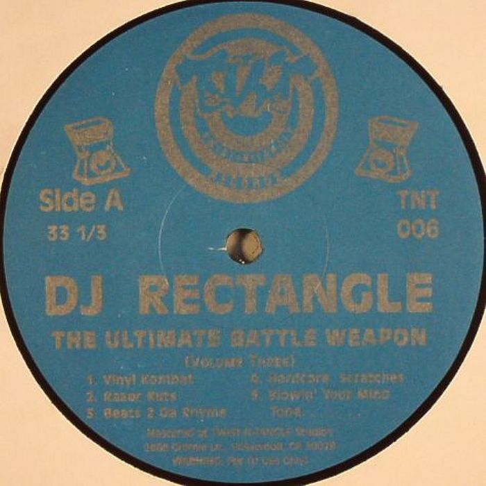 DJ RECTANGLE - The Ultimate Battle Weapon Volume 3