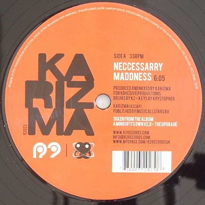 KARIZMA - Neccessarry Maddness