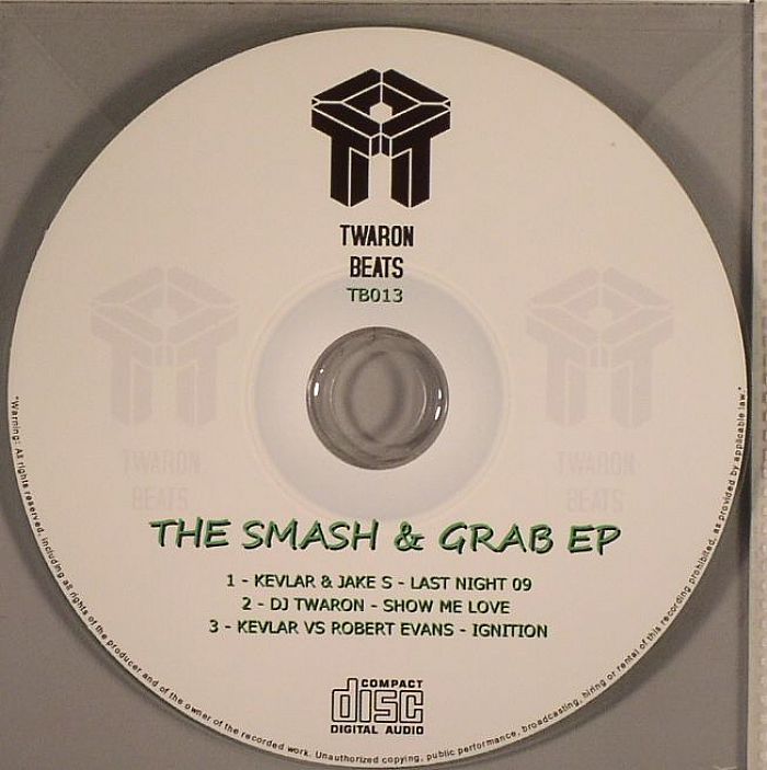 KEVLAR/JAKE S/DJ TWARON/ROBERT EVANS - The Smash & Grab EP
