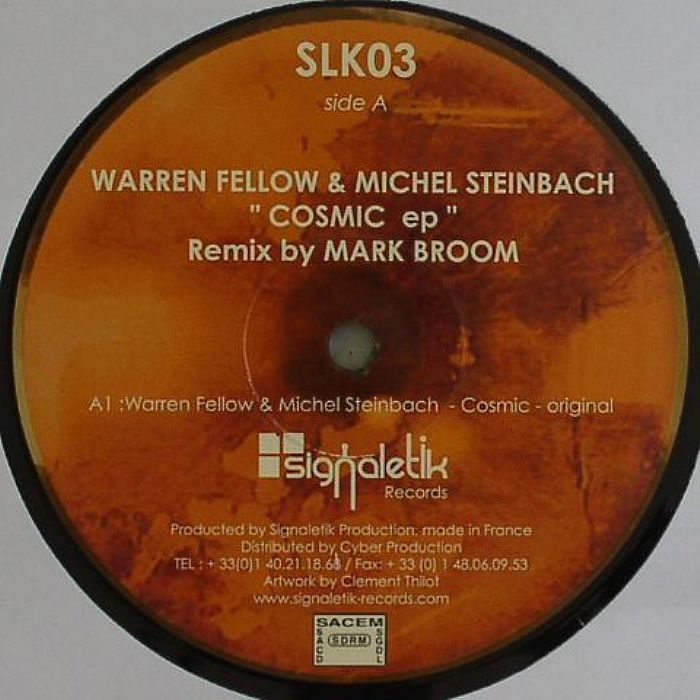 FELLOW, Warren/MICHEL STEINBACH - Cosmic EP