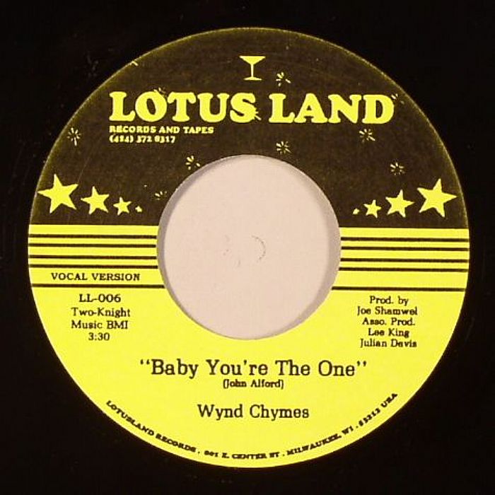 WYND CHYMES - Baby You're The One