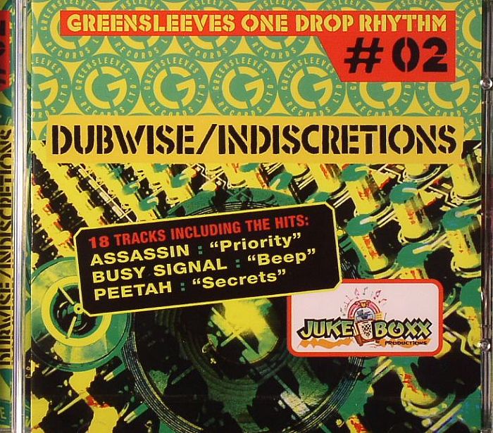 VARIOUS - Dubwise/Indiscretions: Greensleeves One Drop Rhythms 2