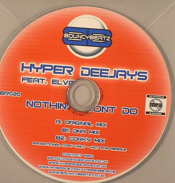 HYPER DEEJAYS feat ELVA - Nothin' I Won't Do