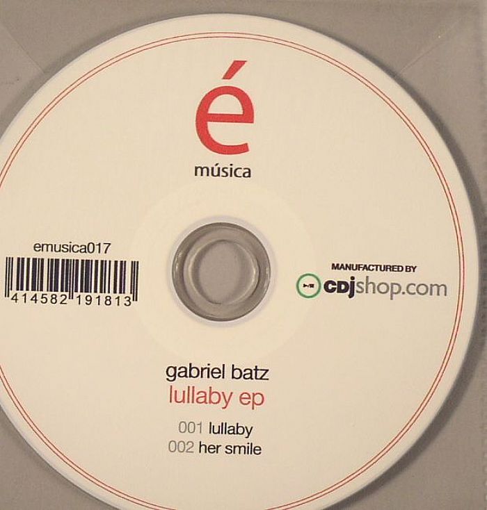 BATZ, Gabriel - Lullaby EP
