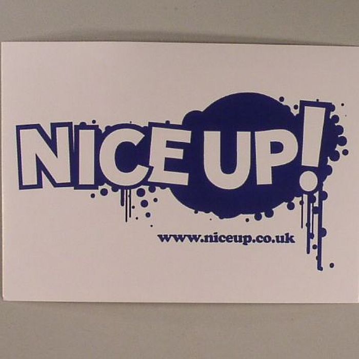 NICE UP! - Nice Up! (blue & white sticker) (free with any order)