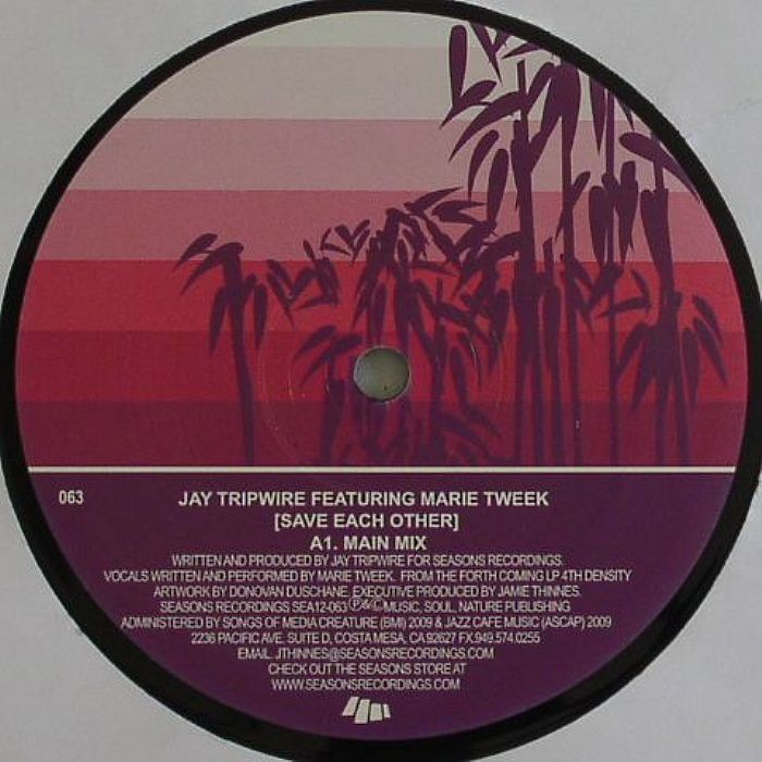TRIPWIRE, Jay feat MARIE TWEEK - Save Each Other