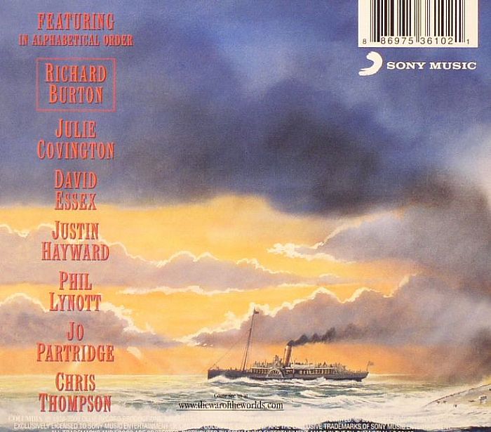 WAYNE, Jeff - Jeff Wayne's Musical Version Of The War Of The Worlds