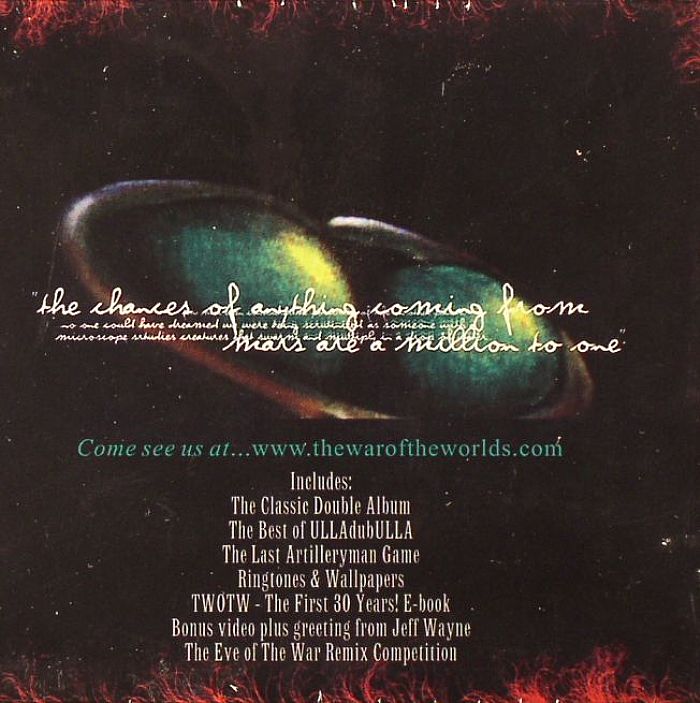 WAYNE, Jeff - Jeff Wayne's Musical Version Of The War Of The Worlds