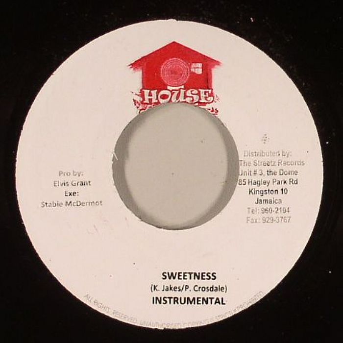 ghetto vibes (sweetness riddim) house of hits jamaica フォーマッ