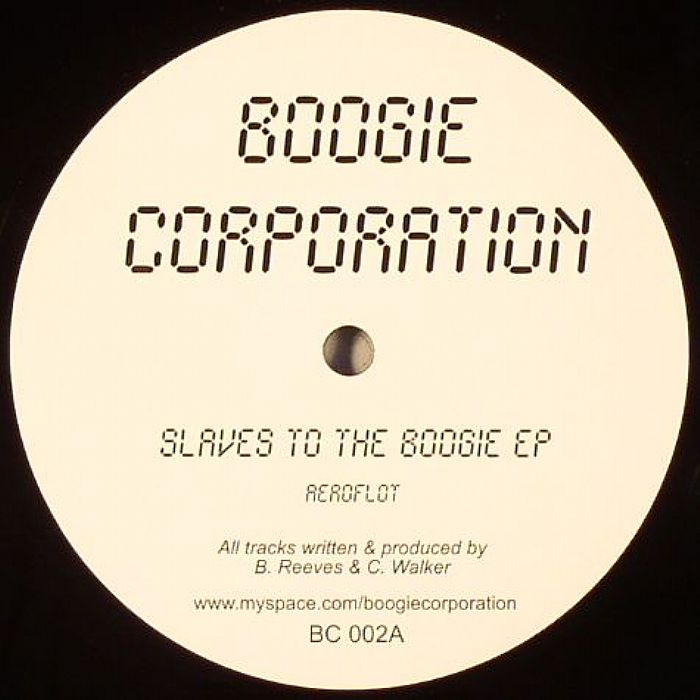 BOOGIE CORPORATION - Slaves To The Boogie EP
