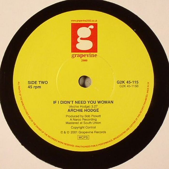 I Really Want To See You Archie HODGE I Really Want To See You Girl vinyl at Juno Records.