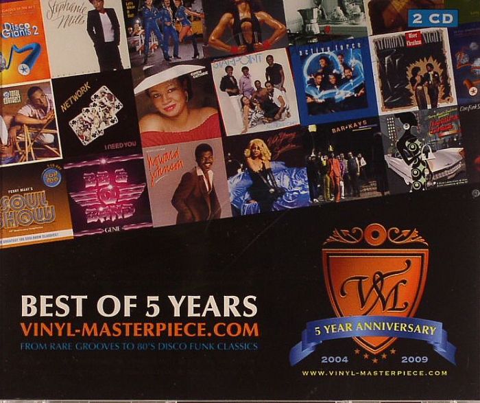 VARIOUS - Best Of 5 Years: Vinyl Masterpiece Com: From Rare Grooves To 80's Disco  Funk Classics