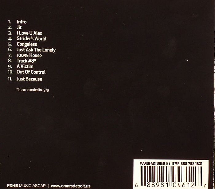 OMAR S - Just Ask The Lonely (reissue with bonus track)