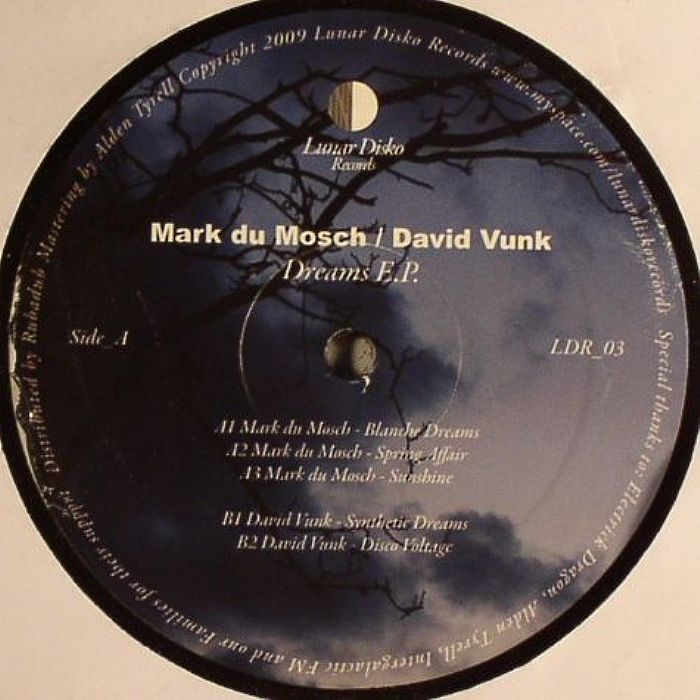 DU MOSCH, Mark/DAVID VUNK - Dreams EP