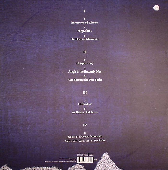 CURRENT 93 - Aleph At Hallucinatory Mountain