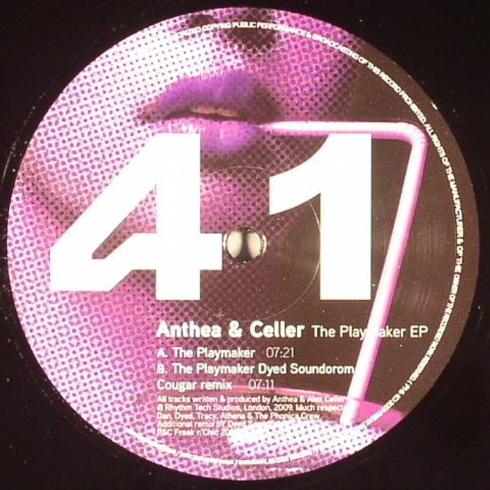 ANTHEA/CELLER - The Playmaker EP