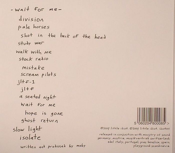 MOBY - Wait For Me