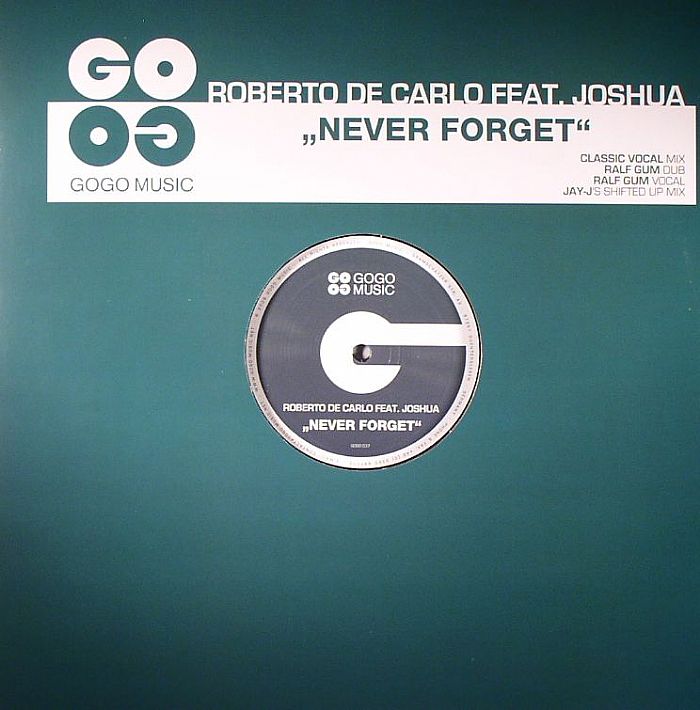 DE CARLO, Roberto feat JOSHUA - Never Forget