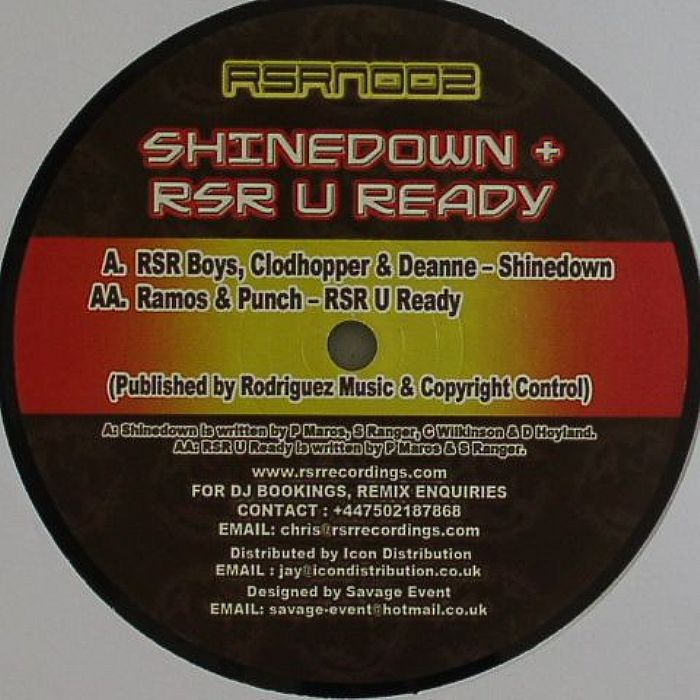 RSR BOYS/CLODHOPPER/DEANE/RAMOS & PUNCH - Shine Down