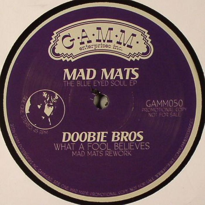MAD MATS - The Blue Eyed Soul EP