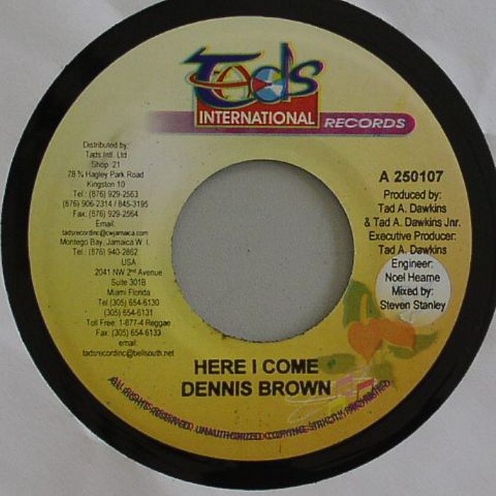 BROWN, Dennis - Here I Come (Riddim)