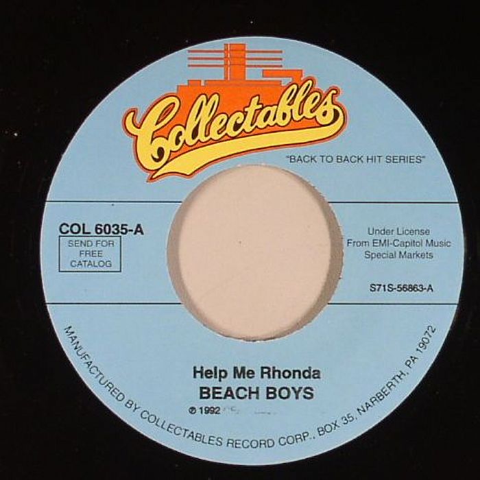 BEACH BOYS - Help Me Rhonda